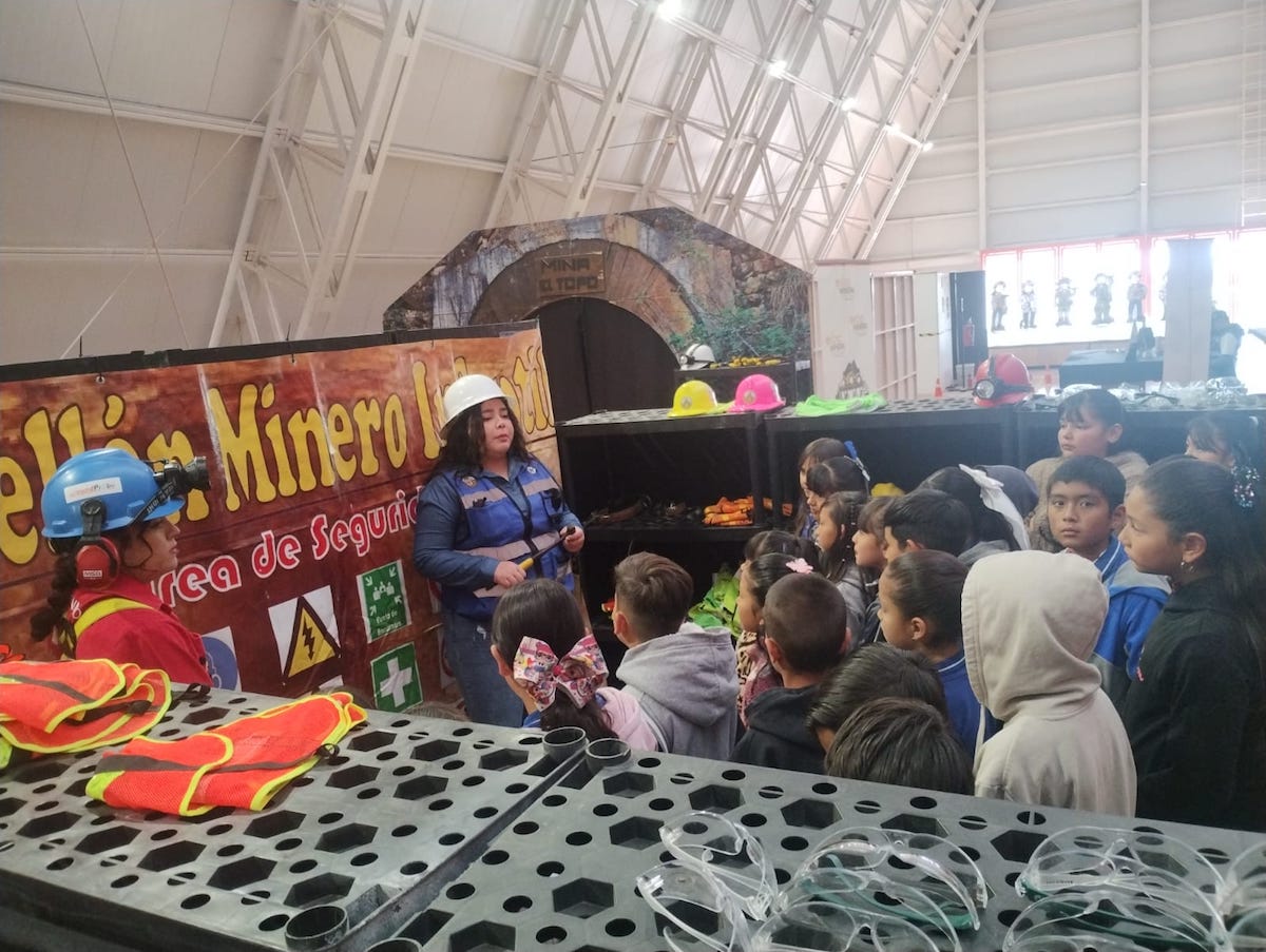Brilla Pabellón Minero Infantil en Expo Minera 2025