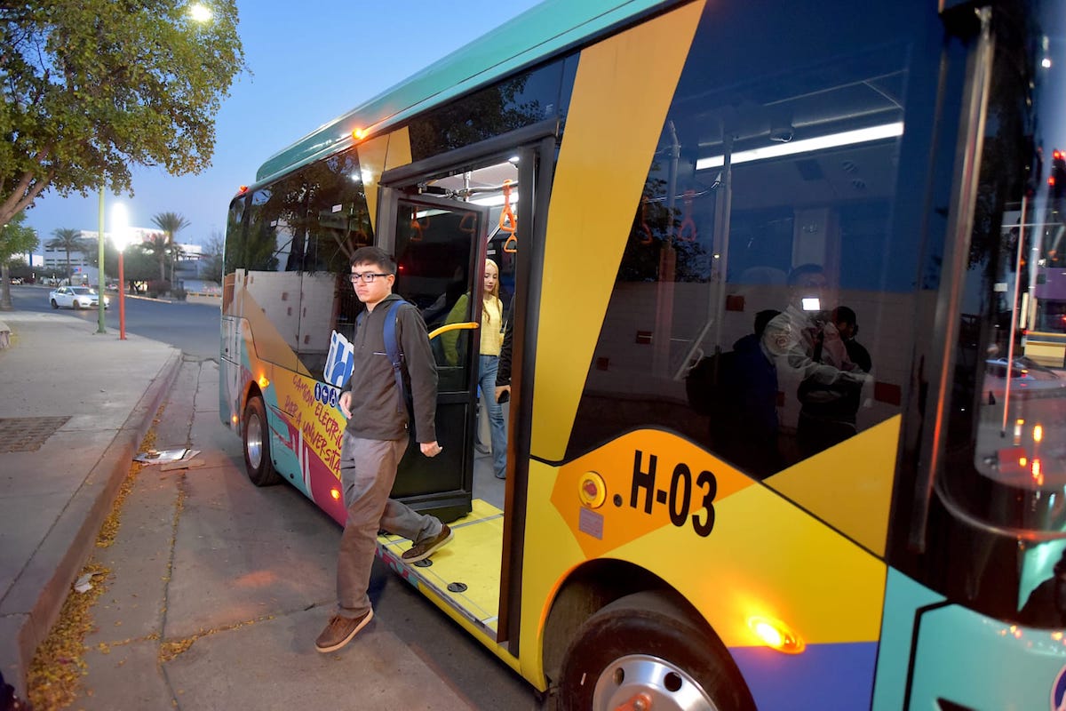Anuncia HBus nuevo horario nocturno para estudiantes de la UNISON