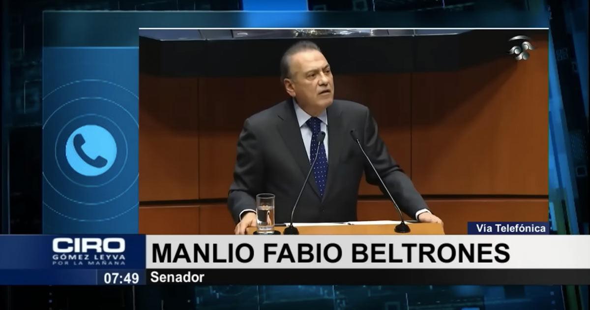 La demanda es específica respecto a los temas de relación binacional con Estados Unidos, ¡Información!: Beltrones