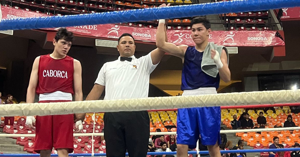 Va alumno de Cobach Sonora por tercer campeonato nacional de box Va alumno de Cobach Sonora por tercer campeonato nacional de box