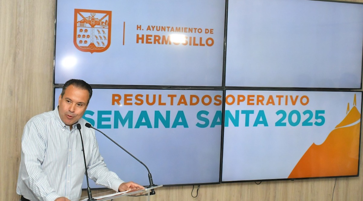 Celebra Toño Astiazarán Semana Santa blanca, ordenada, limpia y segura en Hermosillo