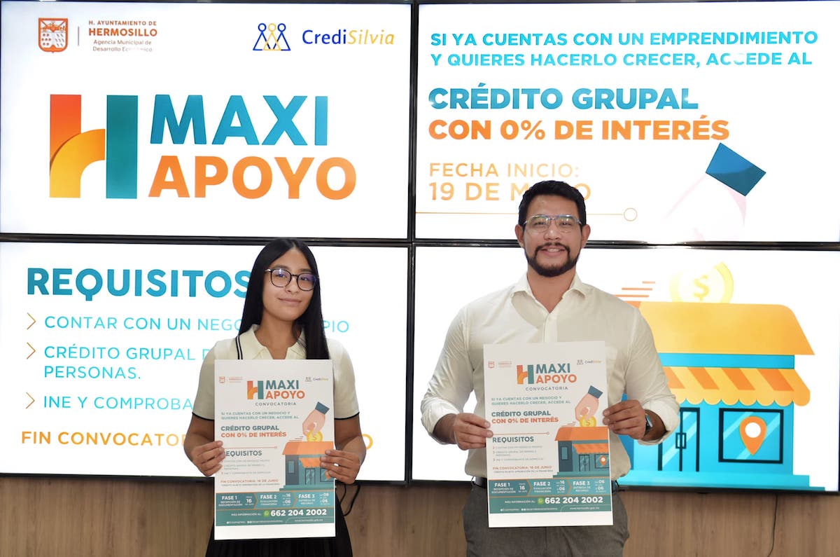 Anuncia Desarrollo Económico el programa Maxi Apoyo Créditos a emprendedores