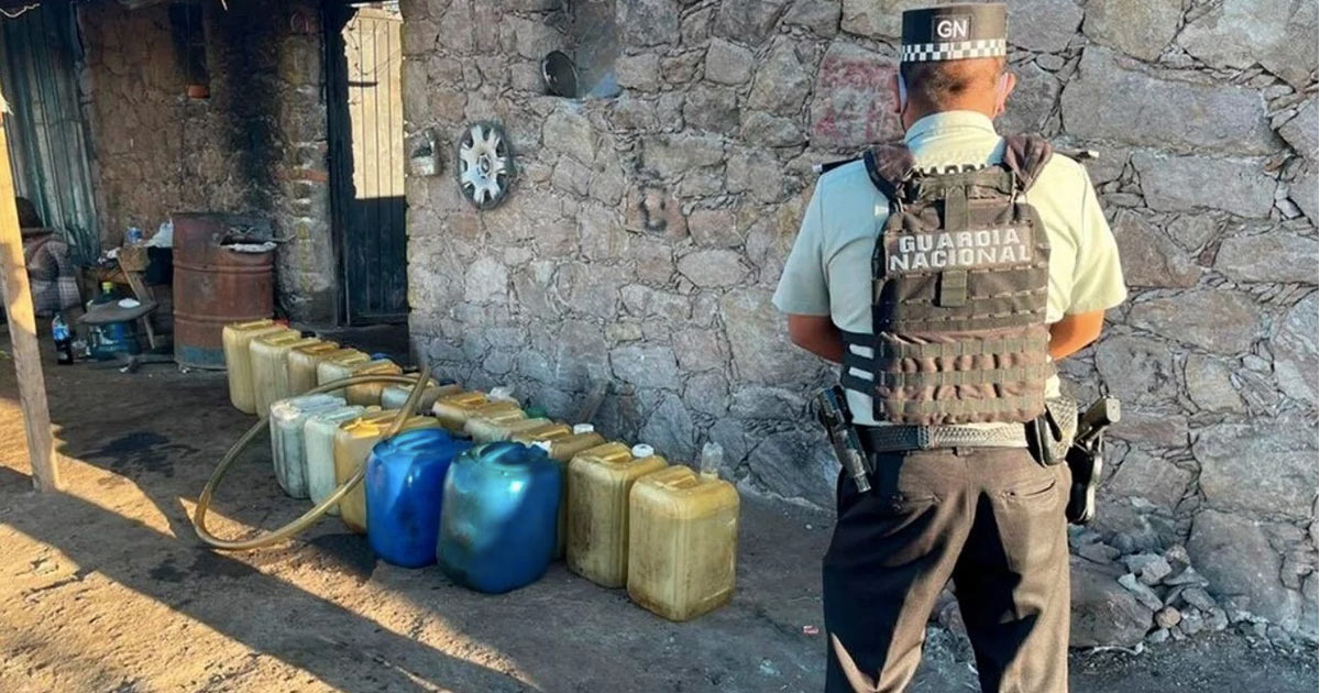 Detienen a 11 elementos de la Guardia Nacional por huachicol en Guanajuato
