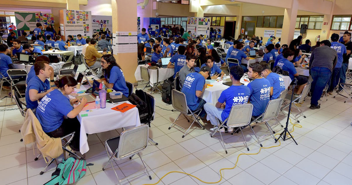 Trabajan participantes de Smart City Hackathon 2025 en proyectos favor del cuidado del medio ambiente