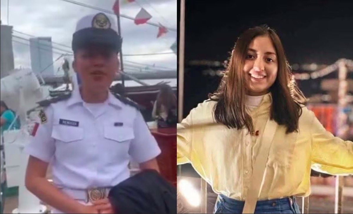 Despiden en Veracruz a América Yamilet, cadete fallecida en accidente del Buque Cuauhtémoc Despiden en Veracruz a América Yamilet, cadete fallecida en accidente del Buque Cuauhtémoc