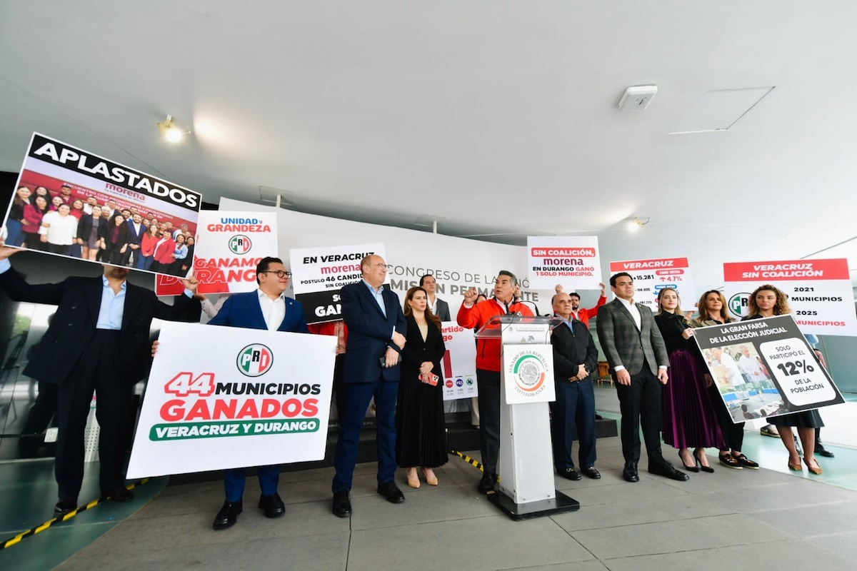 Demandará PRI nulidad de la elección judicial: Alejandro Moreno