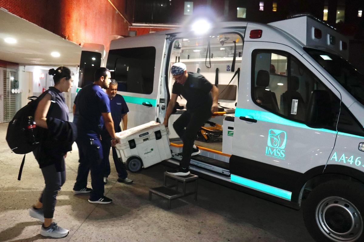 Concreta IMSS en Sonora donación de órganos y tejidos de un joven de 23 años