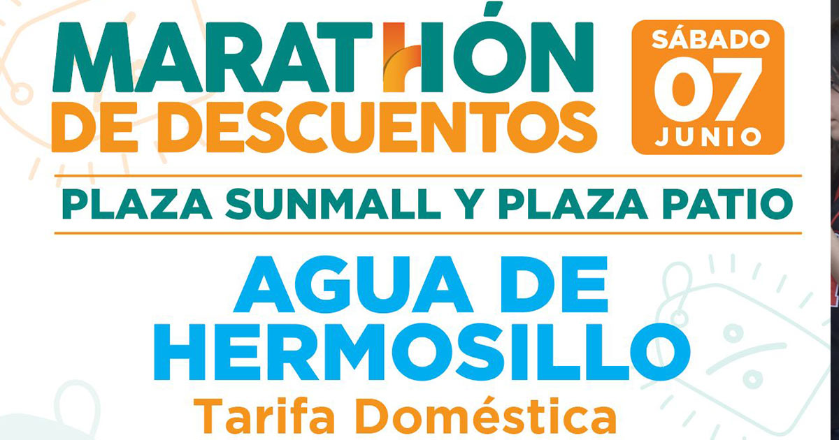 Habrá Doble “Marathón” de Descuentos en Sunmall y Plaza Patio