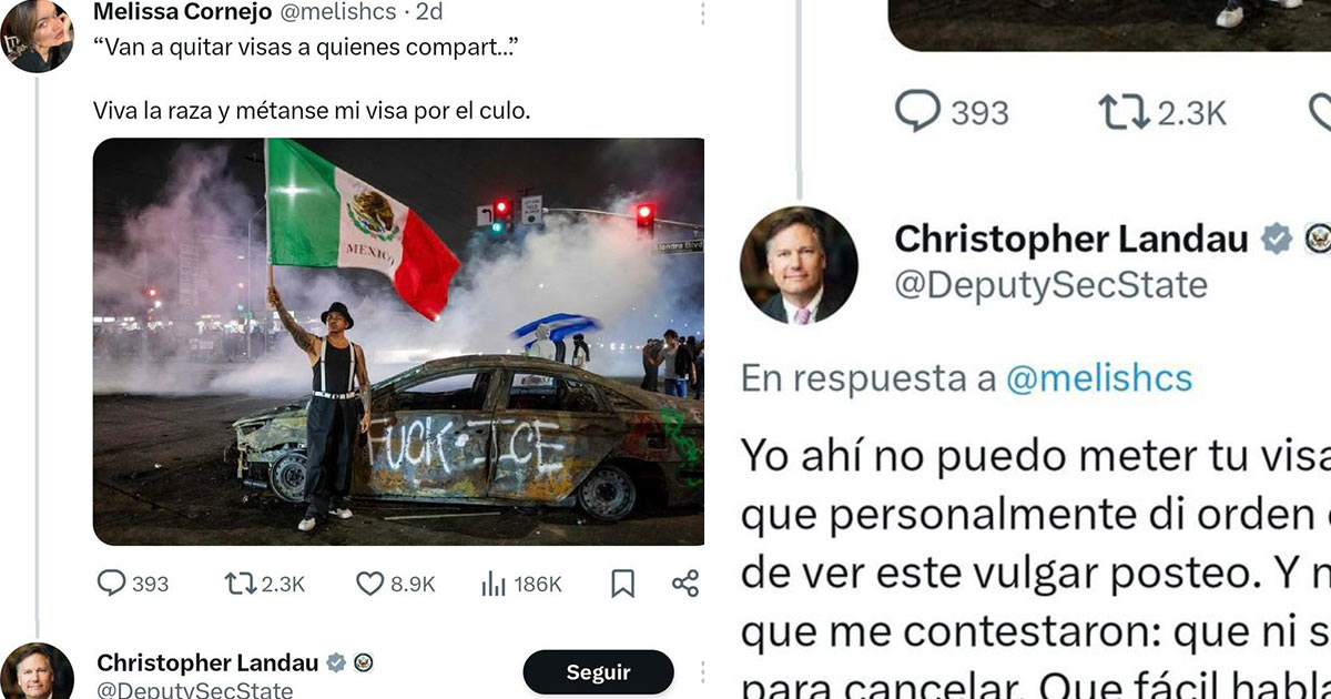 Política morenista provoca reacción de EE. UU. tras mensaje ofensivo en redes