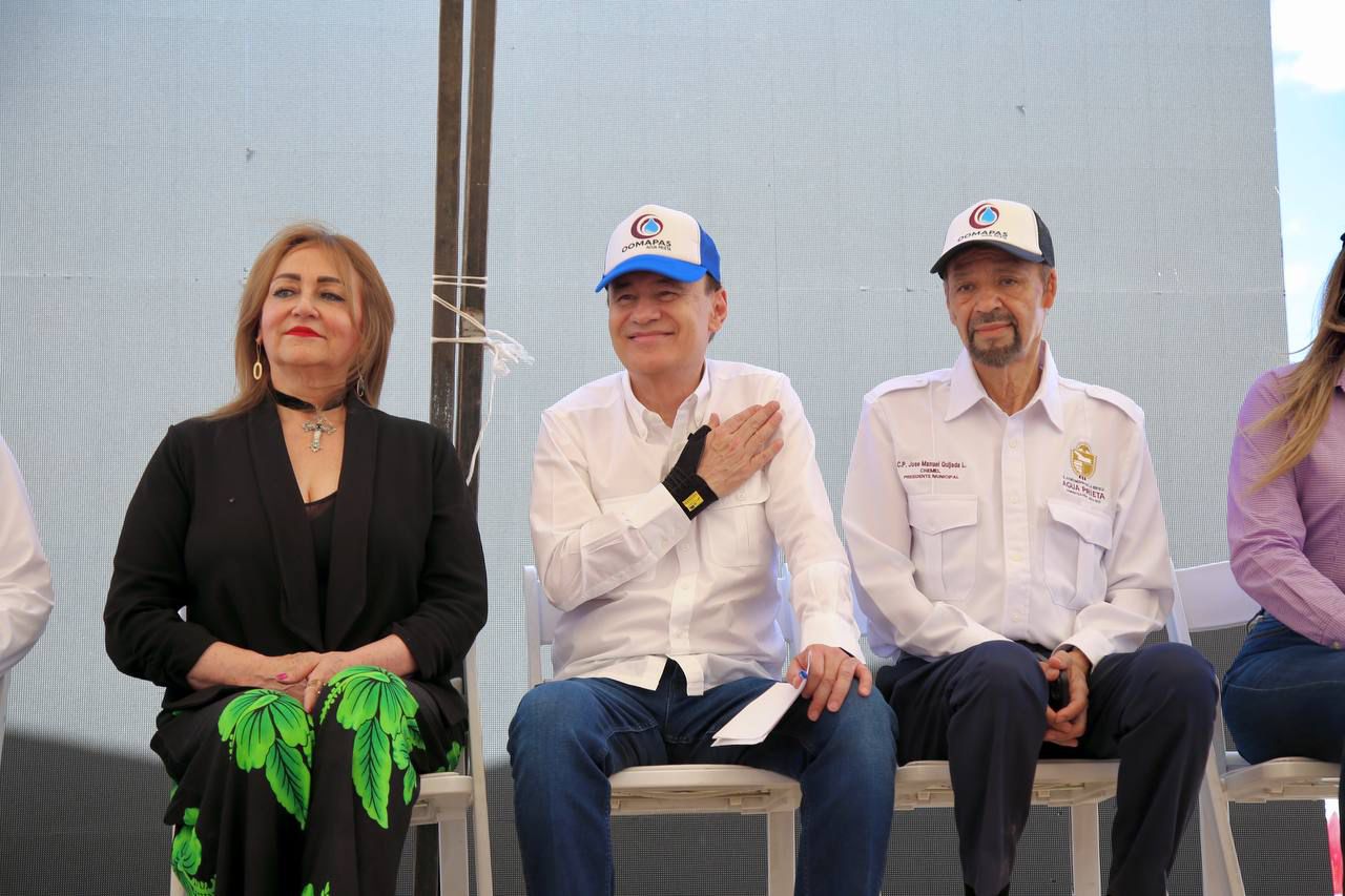 Gobernador Durazo garantiza abasto de agua en municipios de Sonora con acciones del Plan Hídrico