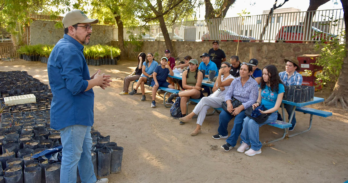 Imparten en Vivero Municipal Taller de Germinación a las y los hermosillenses Imparten en Vivero Municipal Taller de Germinación a las y los hermosillenses