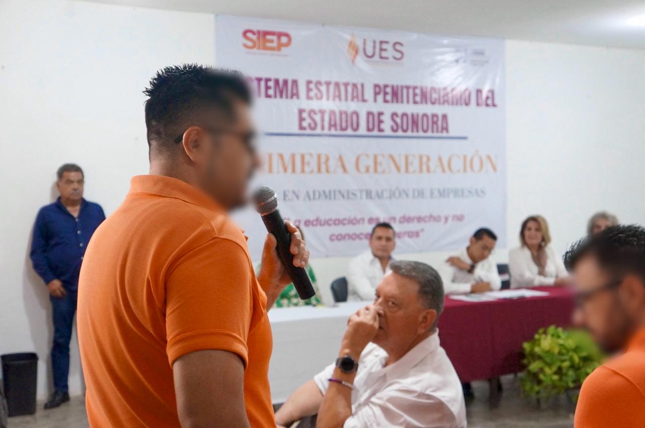Ofrece Gobierno de Sonora formación universitaria a población penitenciaria