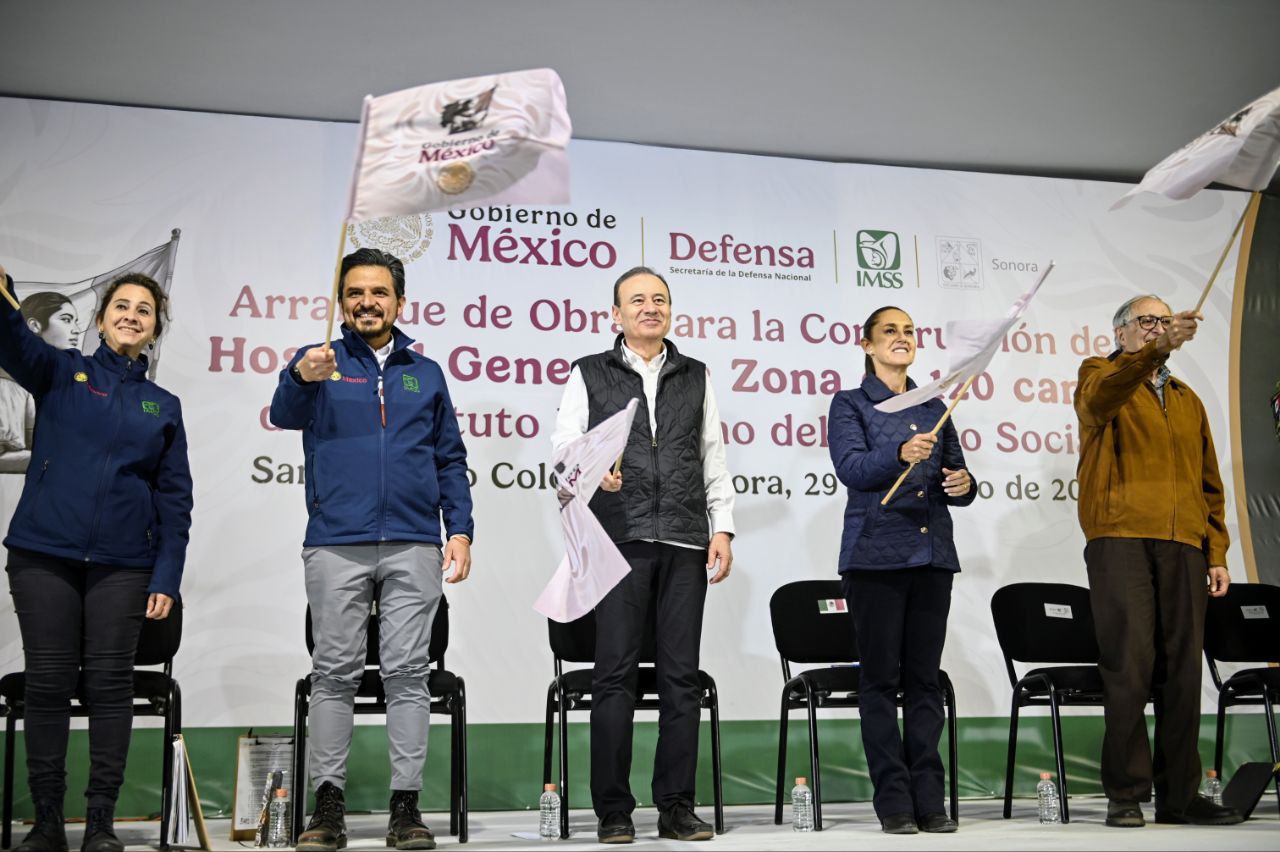 Gobernador Durazo cumple a sonorenses con seis nuevos hospitales de primer nivel Gobernador Durazo cumple a sonorenses con seis nuevos hospitales de primer nivel