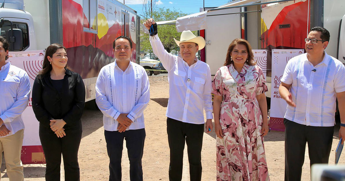 Gobernador Durazo acerca servicios de salud a comunidades rurales con ocho nuevas Clínicas Móviles