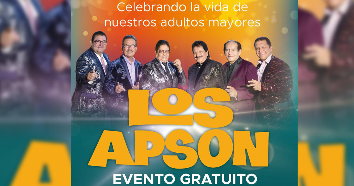 Todo listo para el concierto gratuito de DIF Hermosillo para las y los adultos mayores con Los Apson