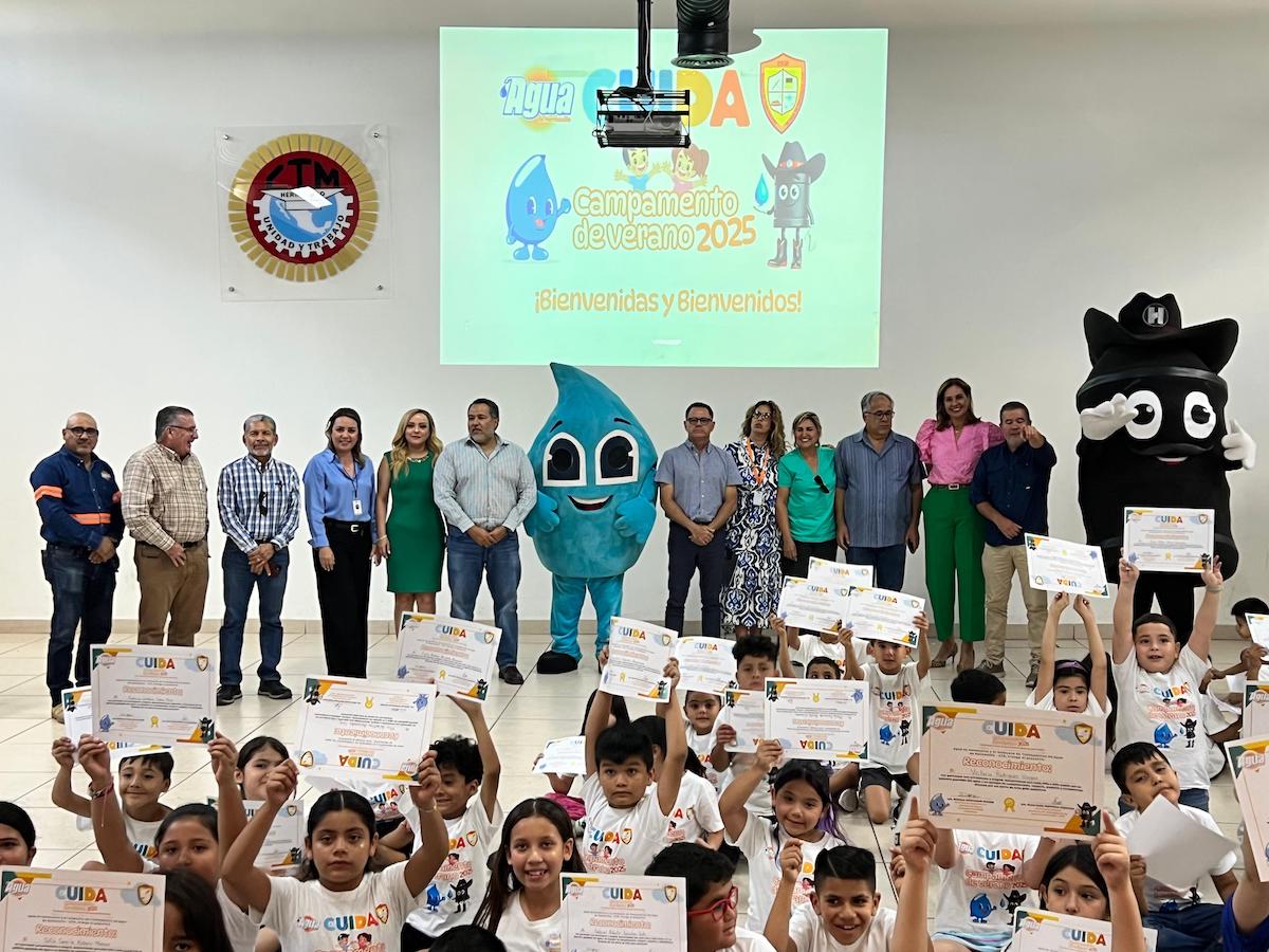 Concluye exitosamente el Campamento de Verano CUIDA 2025 de Agua de Hermosillo