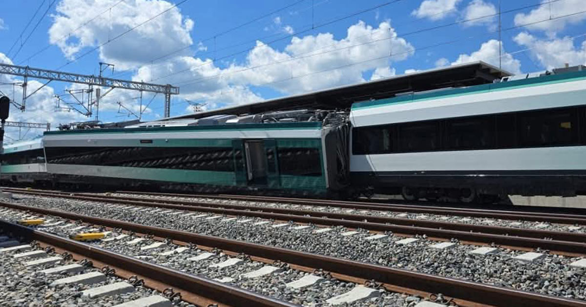 Tren Maya vuelve a descarrilar: accidente ocurre en estación de Izamal
