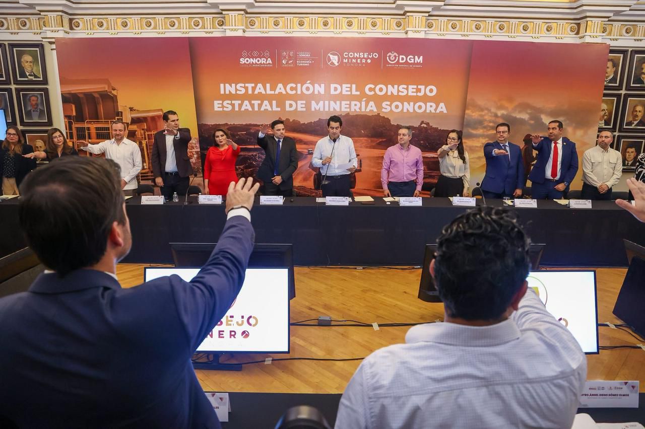 Instala Gobierno de Sonora el Consejo Estatal de Minería