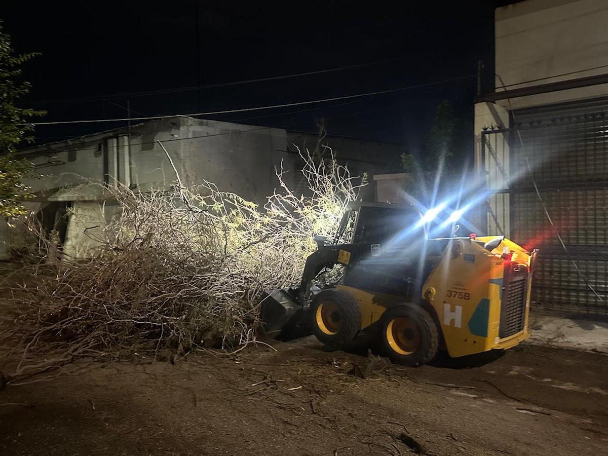Atiende Protección Civil Municipal 35 reportes por fuertes vientos en Hermosillo