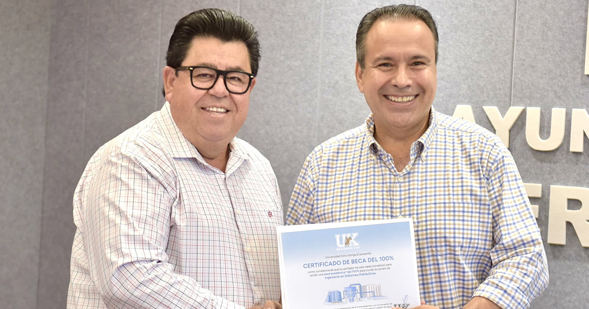 Hermosillo tiene la primera carrera en el Noroeste del país de Ingeniería en Sistemas Hidráulicos: Toño Astiazarán