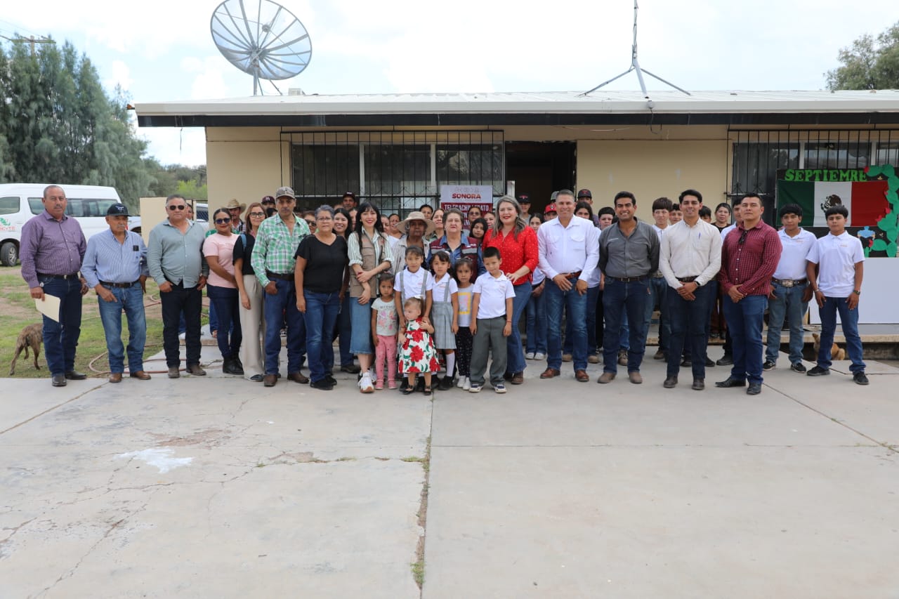 Gobierno de Sonora fortalece la educación en Bacanuchi con apertura de preparatoria: Cecyte