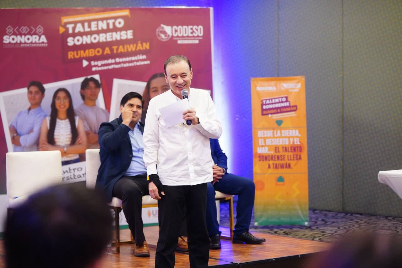 Con Plan Sonora, Gobernador Durazo fortalece la profesionalización y talento de jóvenes sonorenses en Taiwán Con Plan Sonora, Gobernador Durazo fortalece la profesionalización y talento de jóvenes sonorenses en Taiwán