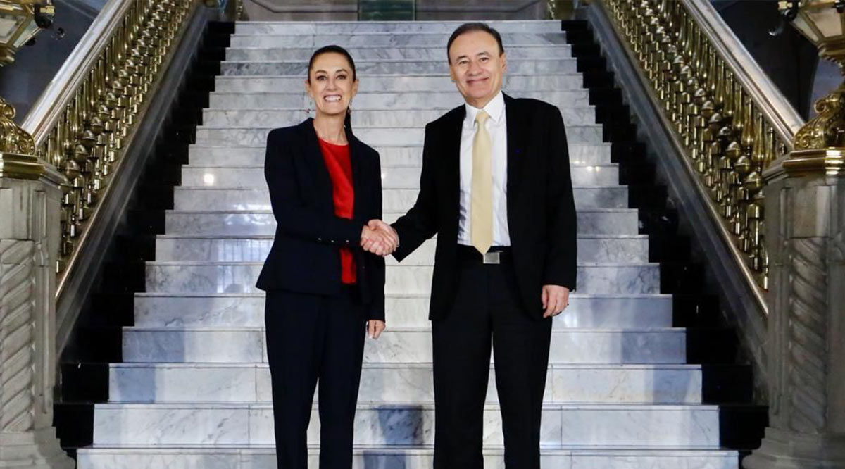 Gobernador Durazo y Presidenta Sheinbaum refuerzan estrategia de Seguridad binacional en Sonora