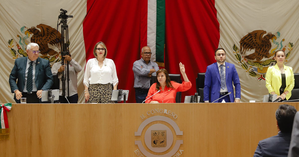 Congreso de Sonora aprueba reforma contra extorsión y exención de impuestos a eventos deportivos