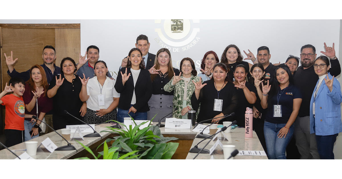 El Congreso de Sonora recibe planteamientos de la comunidad sorda