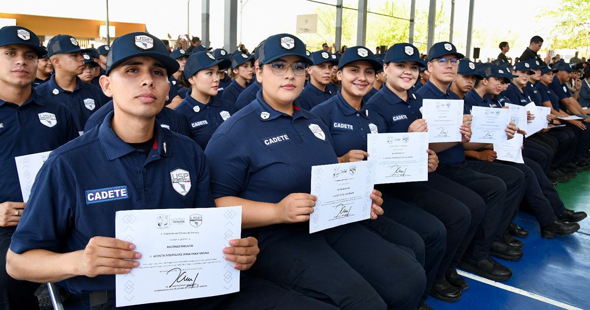 Fortalece Gobernador Alfonso Durazo corporaciones de seguridad en Sonora