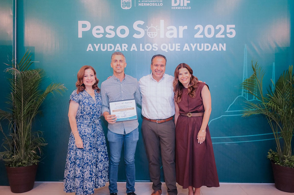 Anuncian Toño Astiazarán y Patty Ruibal ganadores de Peso Solar 2025