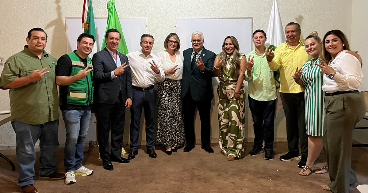 El Diputado Raúl González De La Vega se suma al Partido Verde.