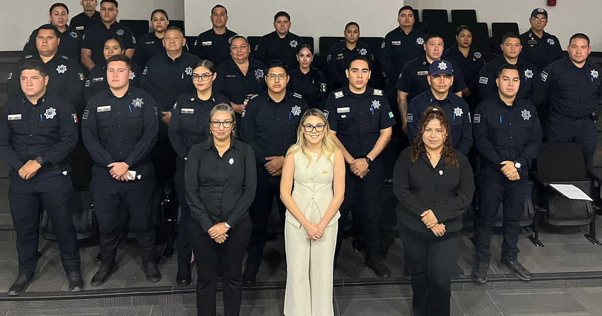 Capacita personal especializado SALVA del Gobierno de Sonora a Policías Estatales