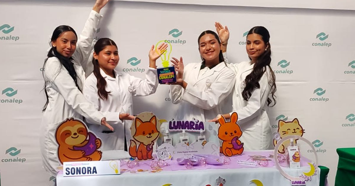 Alumnas de Conalep destacan a nivel nacional con el Premio Jóvenes Emprendedores Conalep 2025: Gobierno de Sonora