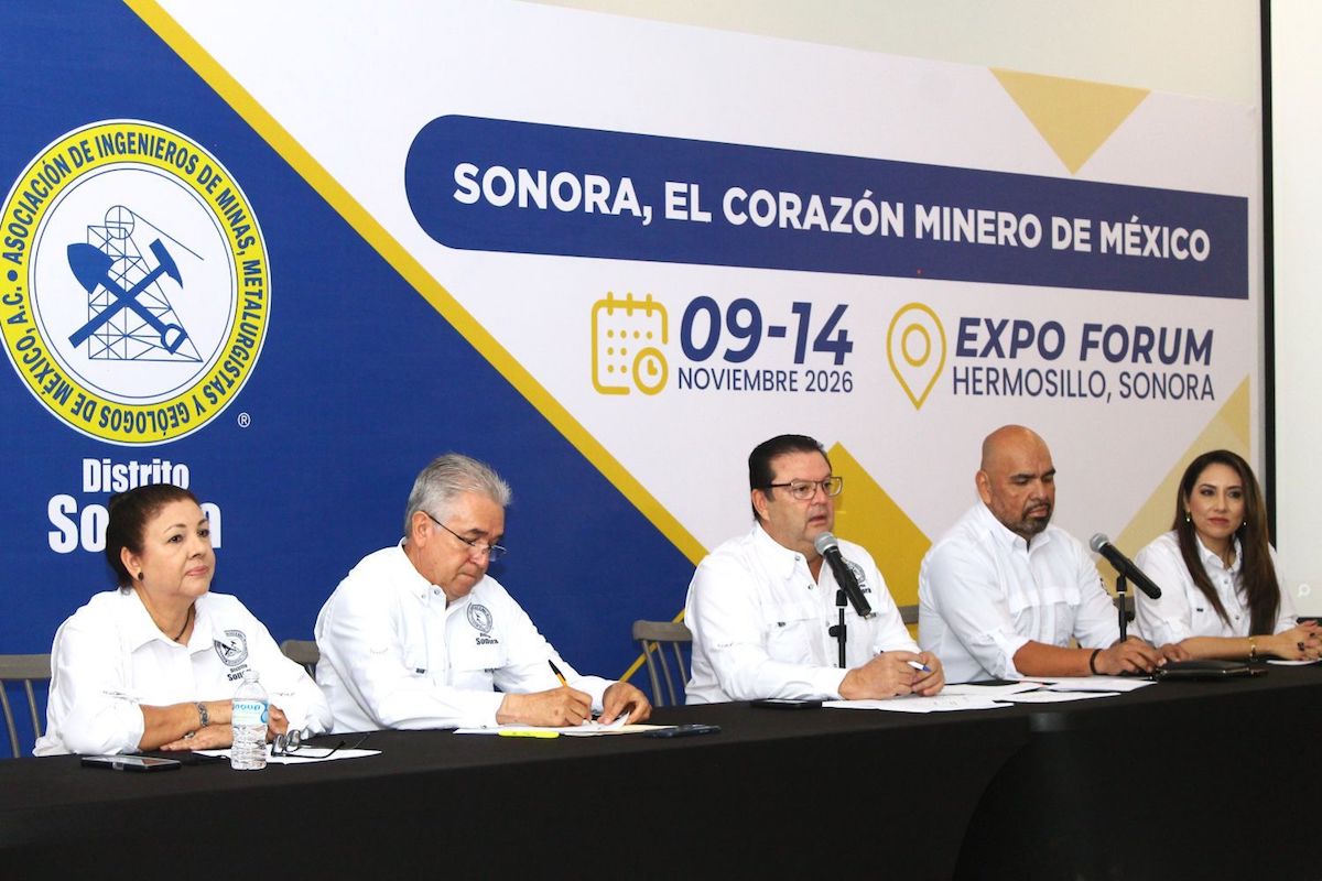 Sonora será sede del 16 Congreso Internacional Minero 2026
