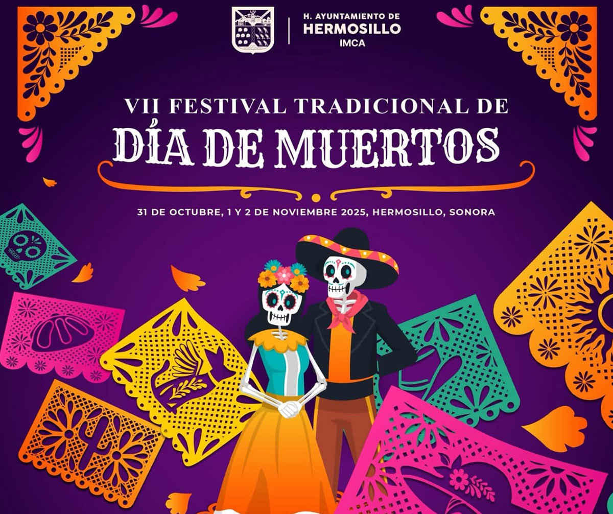 Hermosillo celebra la vida y la memoria con el VII Festival Tradicional de Día de Muertos