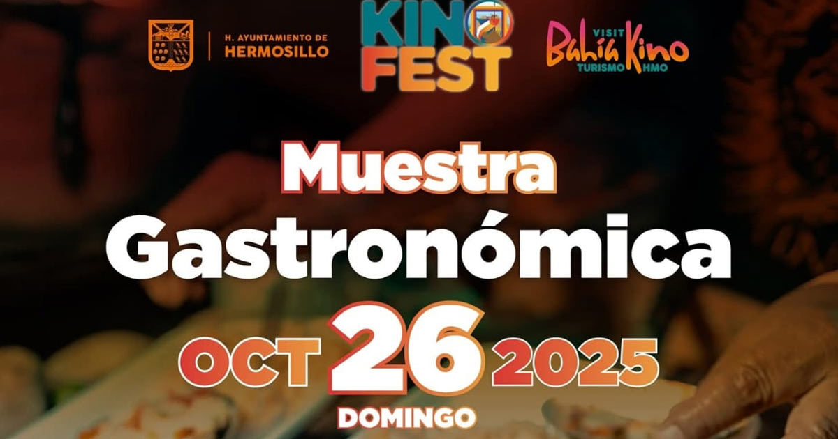 Invitan a disfrutar delicias culinarias en la Muestra Gastronómica del Kino Fest 2025