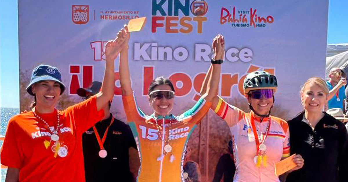 Arranca Kino Fest 2025 con la tradicional travesía ciclista Kino Race