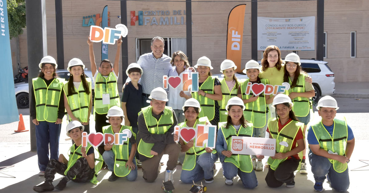Motiva Toño Astiazarán a niñas y niños del Cabildo Infantil con experiencia en energía renovable