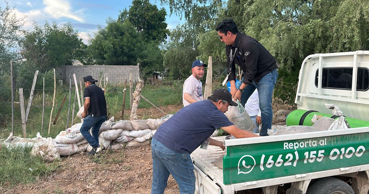 Hermosillo refuerza acciones preventivas ante llegada de tormenta tropical Raymond