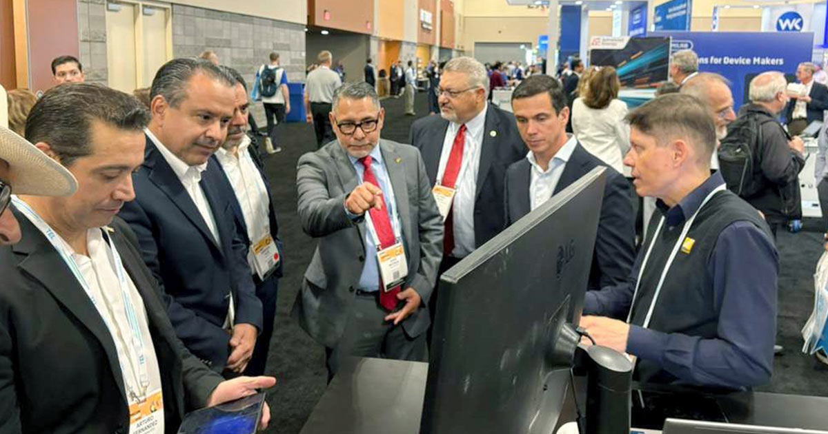 Proyecta Toño Astiazarán Hermosillo en SEMICON West, evento internacional de la industria de semiconductores